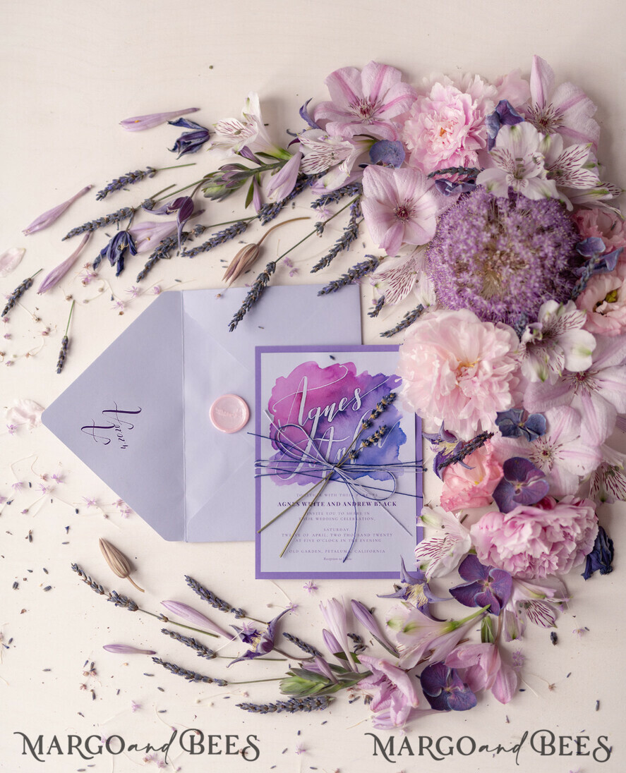 WEDDING INVITATIONS modern calligraphy / fine art Wedding invitations UK, modern caligraphed invites