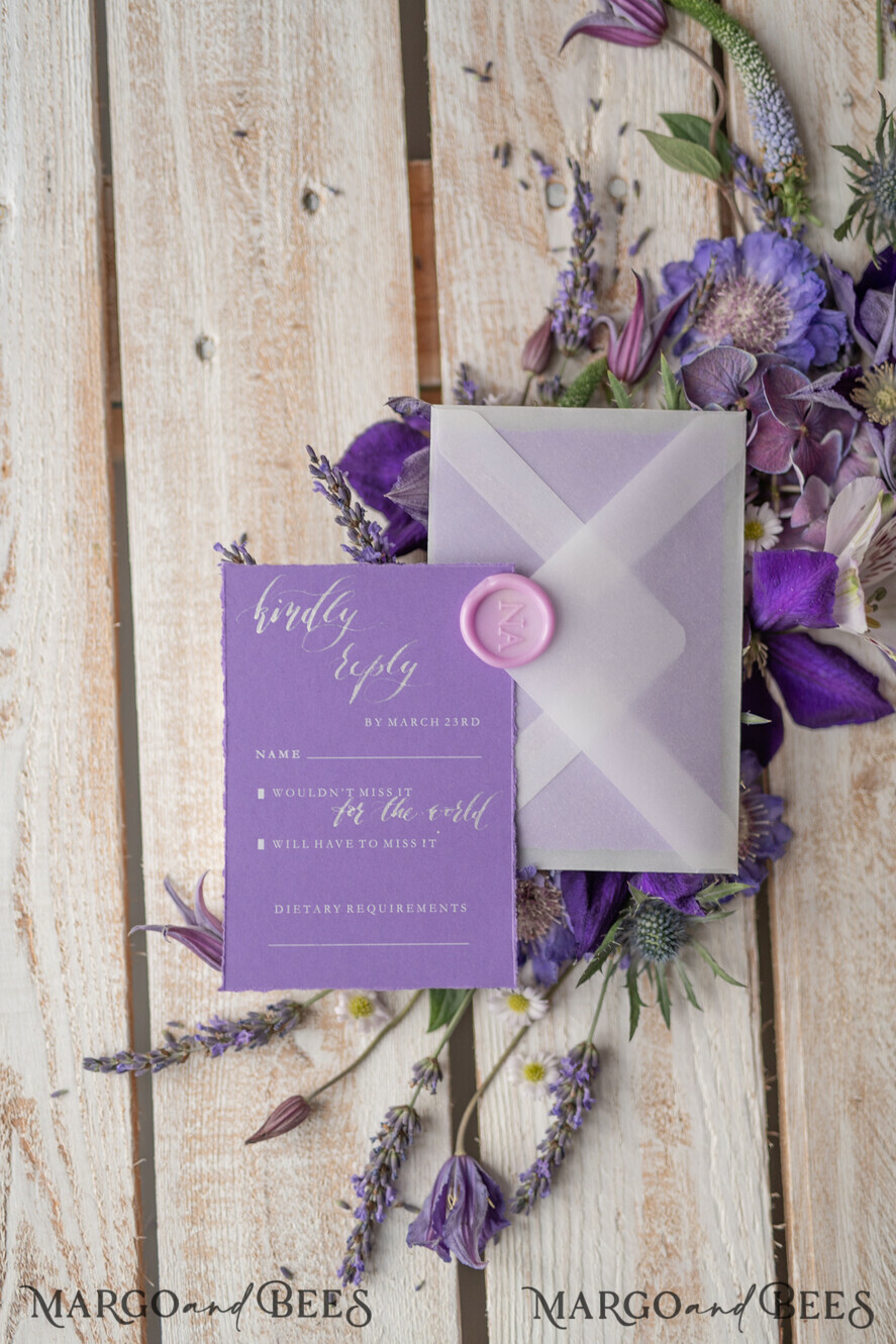WEDDING INVITATIONS modern calligraphy / fine art Wedding invitations custom, fine art stationery