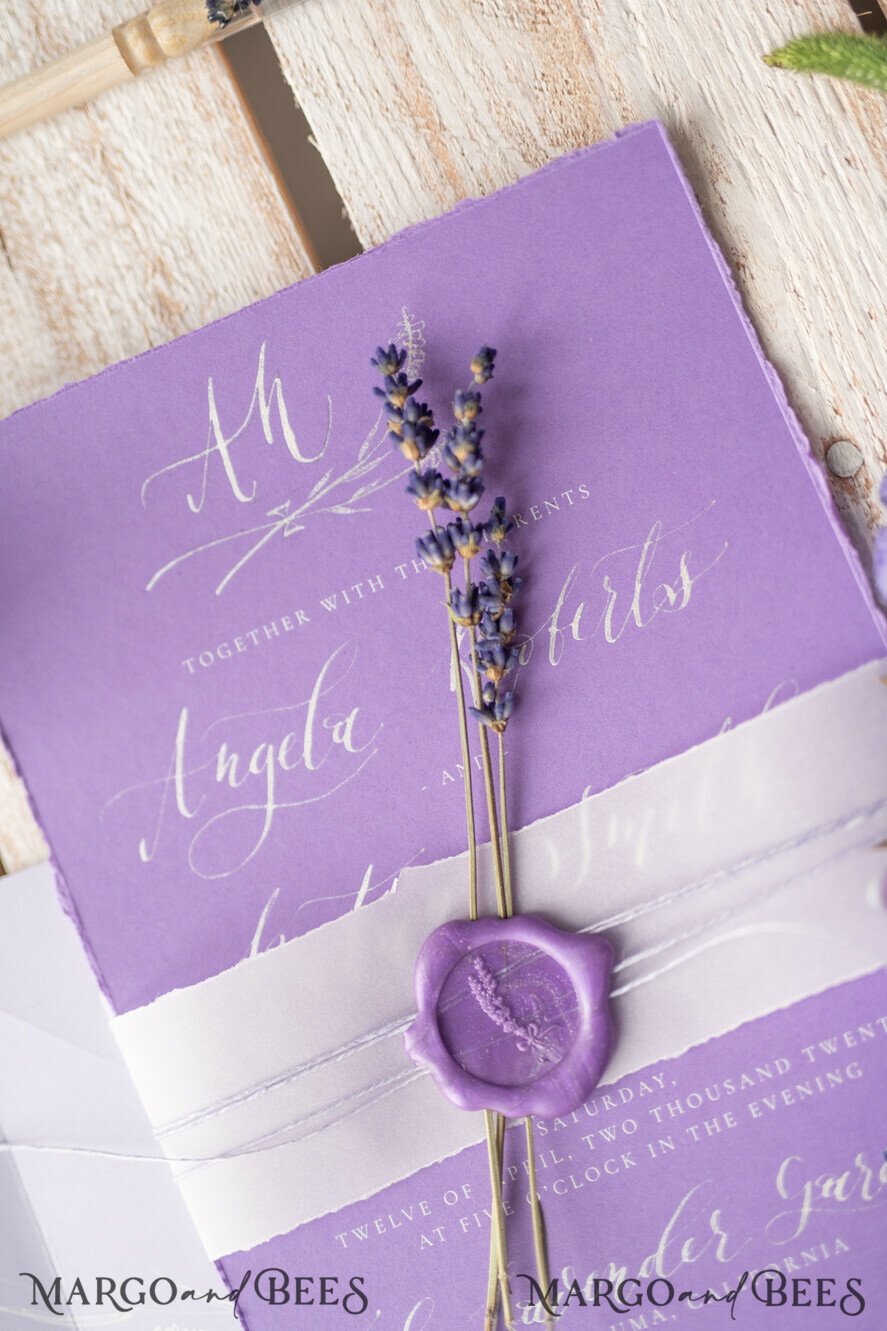 WEDDING INVITATIONS modern calligraphy / fine art Wedding invitations custom, fine art stationery