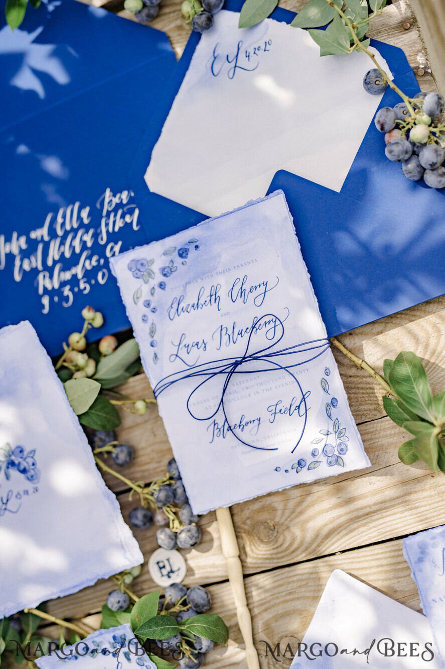 WEDDING INVITATIONS modern calligraphy / fine art Exceptional wedding invitations hand calligraphed invites