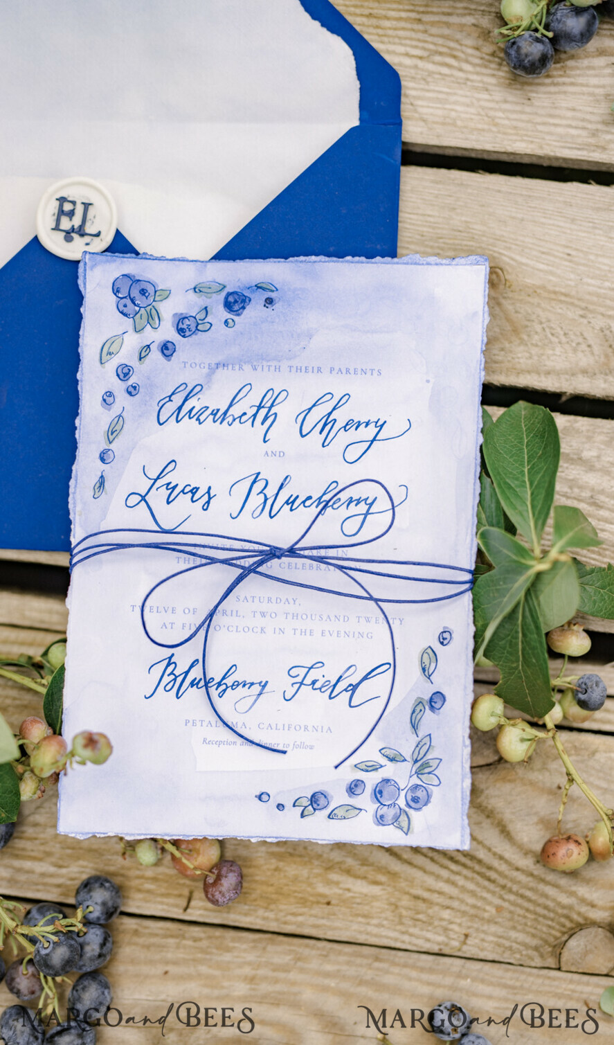 WEDDING INVITATIONS modern calligraphy / fine art Exceptional wedding invitations hand calligraphed invites