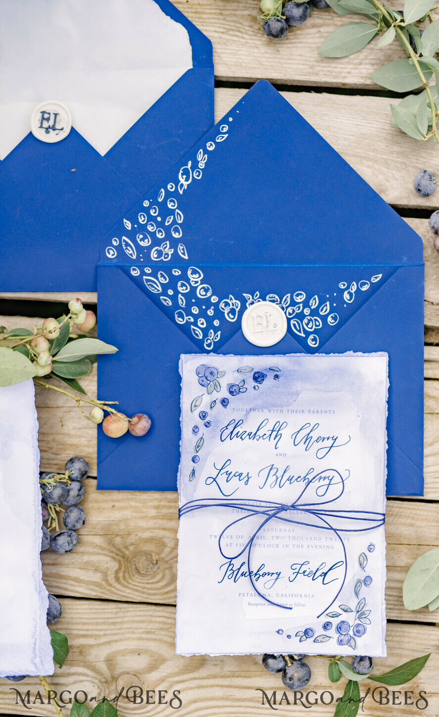 WEDDING INVITATIONS modern calligraphy / fine art Exceptional wedding invitations hand calligraphed invites