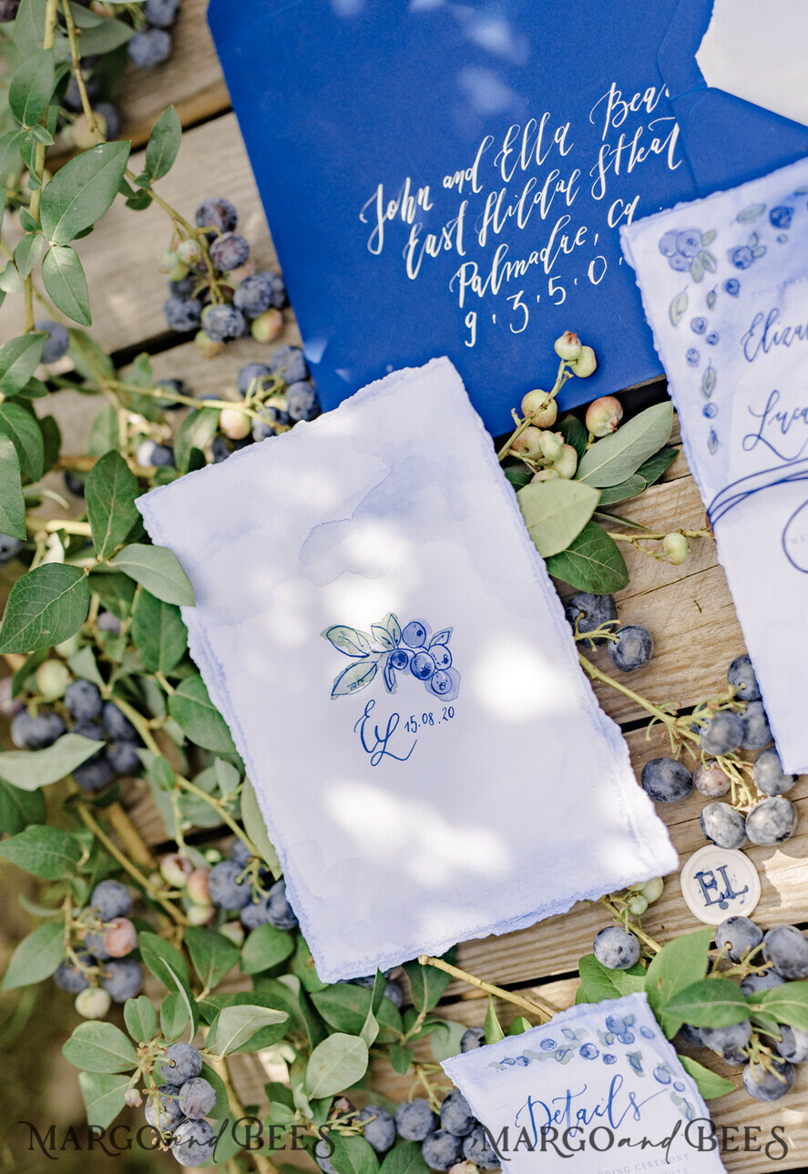 WEDDING INVITATIONS modern calligraphy / fine art Exceptional wedding invitations hand calligraphed invites