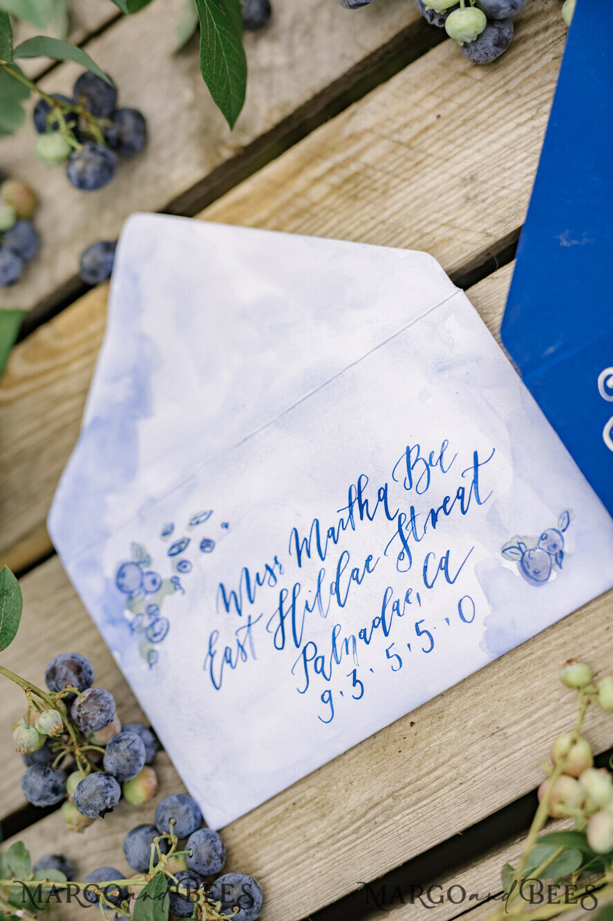 WEDDING INVITATIONS modern calligraphy / fine art Exceptional wedding invitations hand calligraphed invites