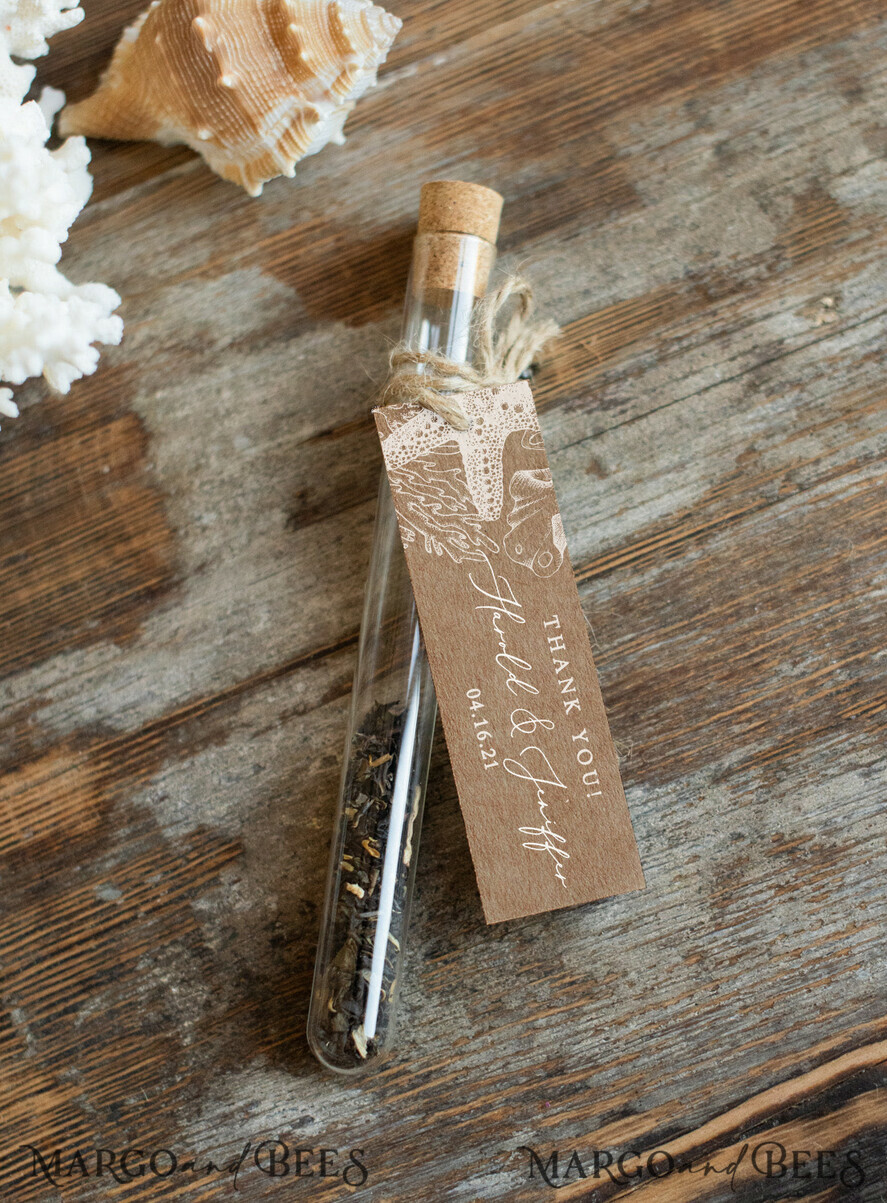 WEDDING FAVORS Wedding Favor Tea Bags wedding favor ideas personalized tea / coffee bags