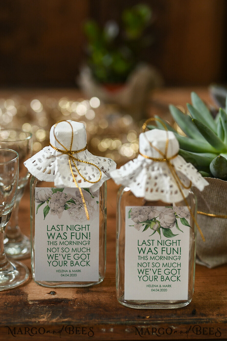 WEDDING FAVORS wedding hangover kits Wedding Favor gifts, presonalized hangover kit