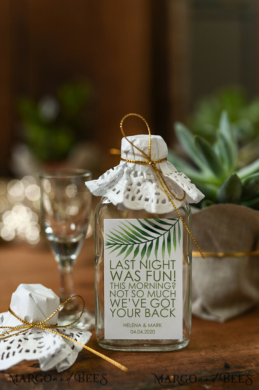 WEDDING FAVORS wedding hangover kits wedding favors, personalized hangover kits