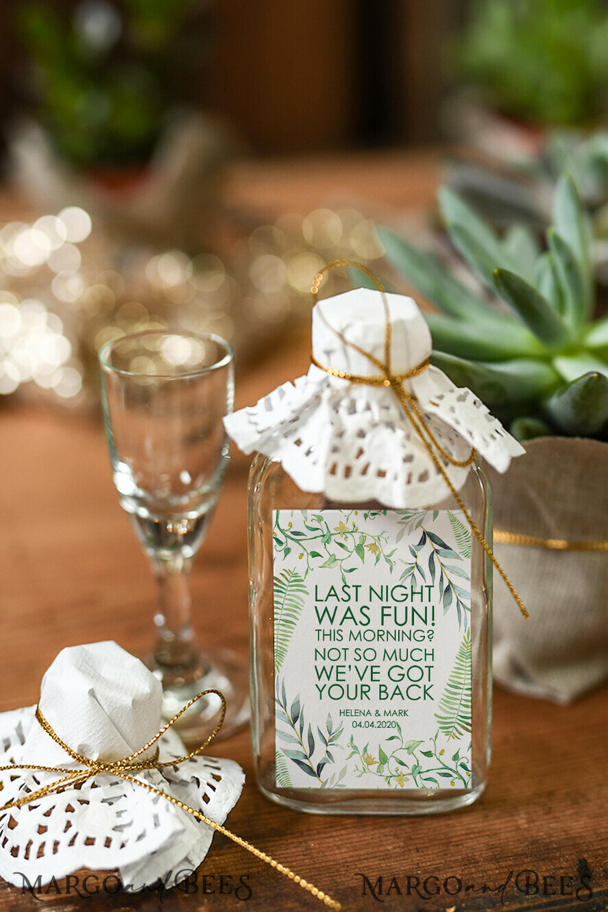 WEDDING FAVORS wedding hangover kits Wedding Favor gifts, hangover kit i regret nothing