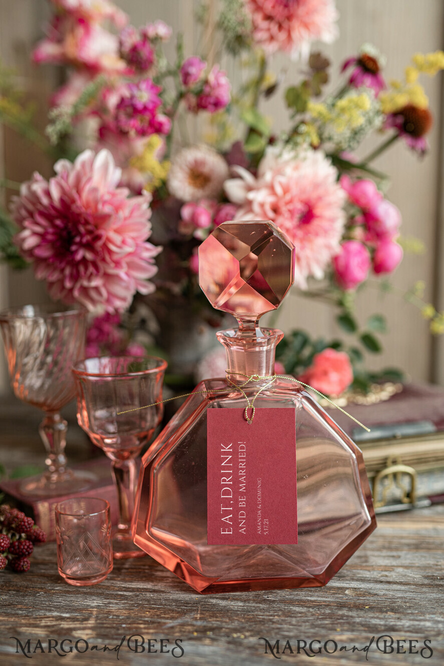 DRINKS LABELS Romantic drink labels