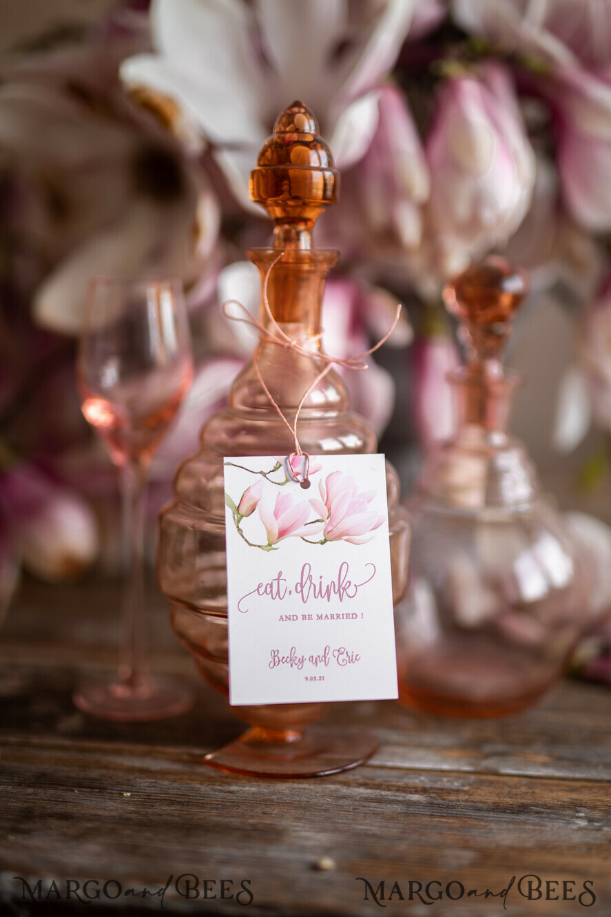 Romantic prosecco label