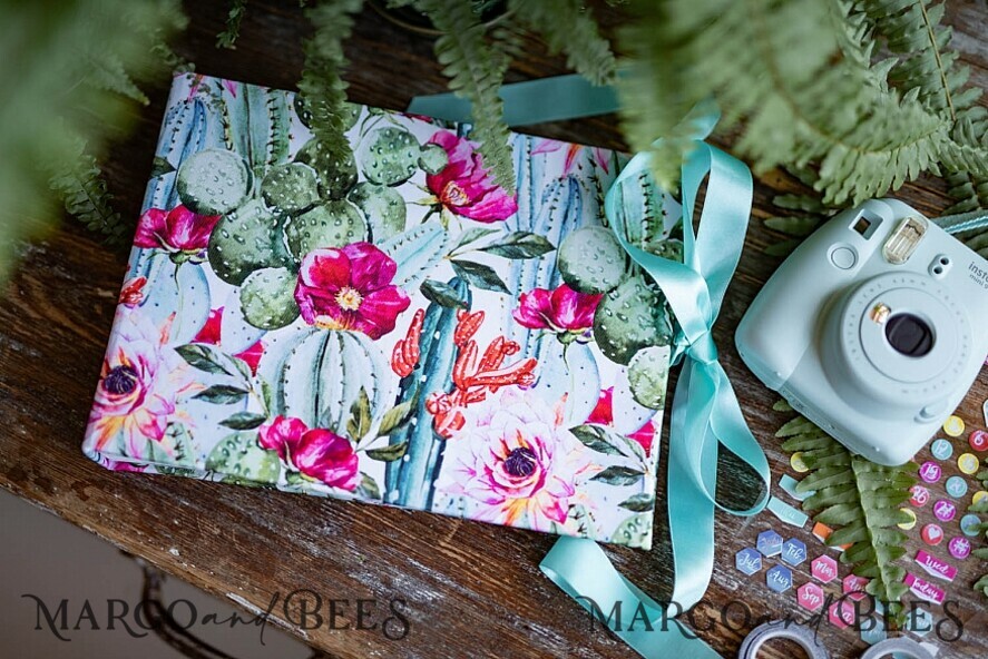 WEDDING GUEST BOOKS Instax Instant Photo Book Rerto wedding guestbook, Velvet Instant Photo Book Boho Elegant Instax Wedding Photo Guestbook