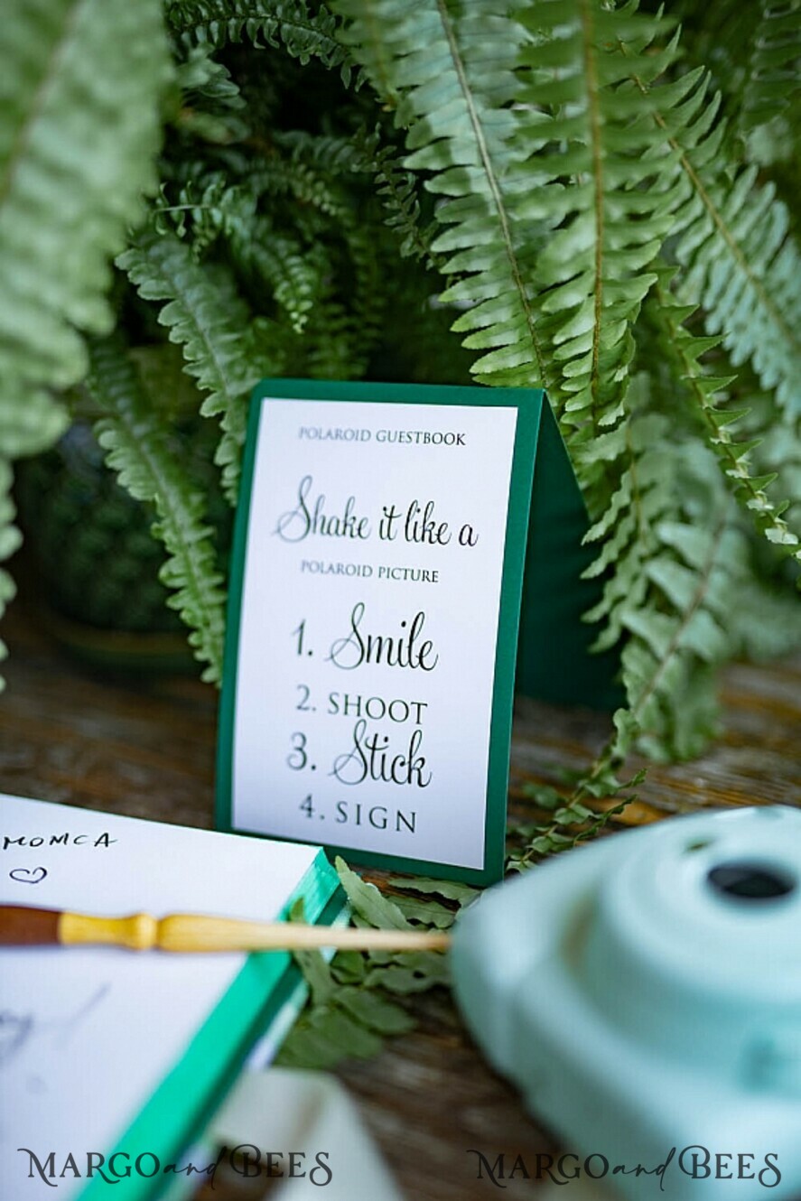 WEDDING GUEST BOOKS Instax Instant Photo Book Rerto wedding guestbook, Velvet Instant Photo Book Boho Elegant Instax Wedding Photo Guestbook