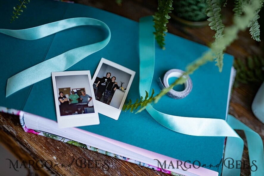 WEDDING GUEST BOOKS Instax Instant Photo Book Rerto wedding guestbook, Velvet Instant Photo Book Boho Elegant Instax Wedding Photo Guestbook