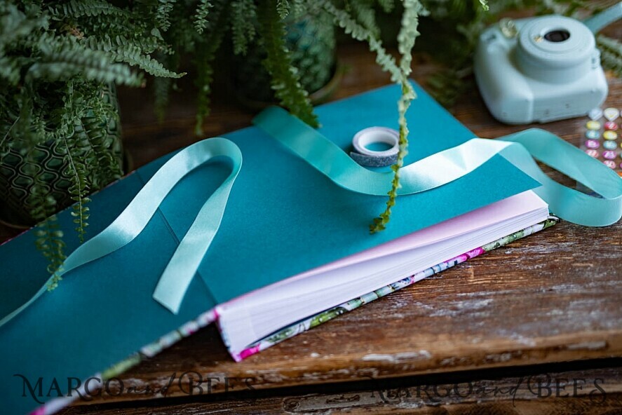 WEDDING GUEST BOOKS Instax Instant Photo Book Rerto wedding guestbook, Velvet Instant Photo Book Boho Elegant Instax Wedding Photo Guestbook