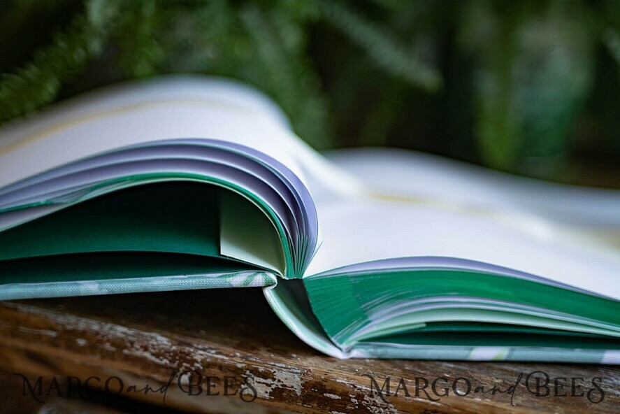 WEDDING GUEST BOOKS Instax Instant Photo Book Green Wedding Guest Book,Greenery Monstera Instant Photo Book Instax • Fern Boho Wedding Photo Guestbook