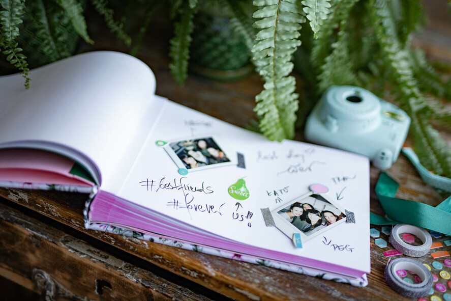 WEDDING GUEST BOOKS Instax Instant Photo Book Presonalised Wedding Guest Book, velvet personalized wedding Photo Booth Book