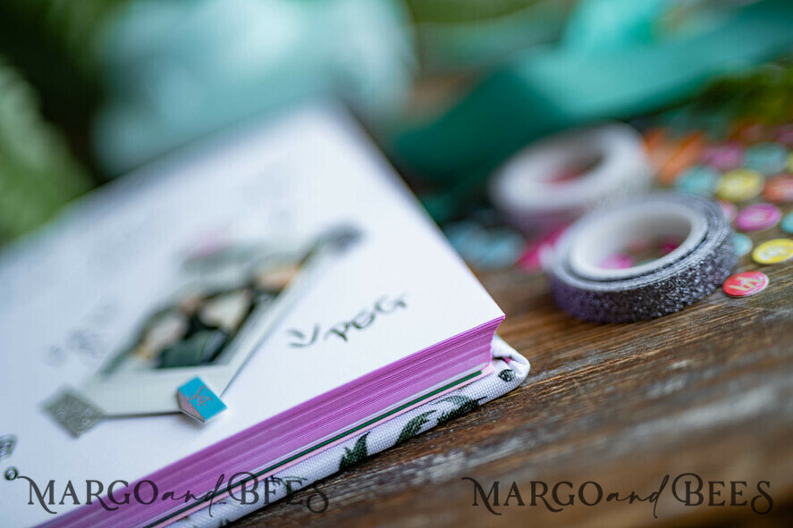 WEDDING GUEST BOOKS Instax Instant Photo Book Presonalised Wedding Guest Book, velvet personalized wedding Photo Booth Book
