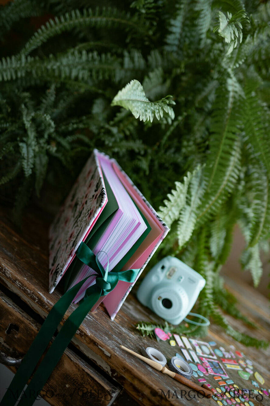 WEDDING GUEST BOOKS Instax Instant Photo Book Presonalised Wedding Guest Book, velvet personalized wedding Photo Booth Book
