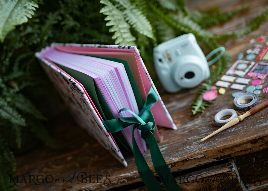 WEDDING GUEST BOOKS Instax Instant Photo Book Presonalised Wedding Guest Book, velvet personalized wedding Photo Booth Book