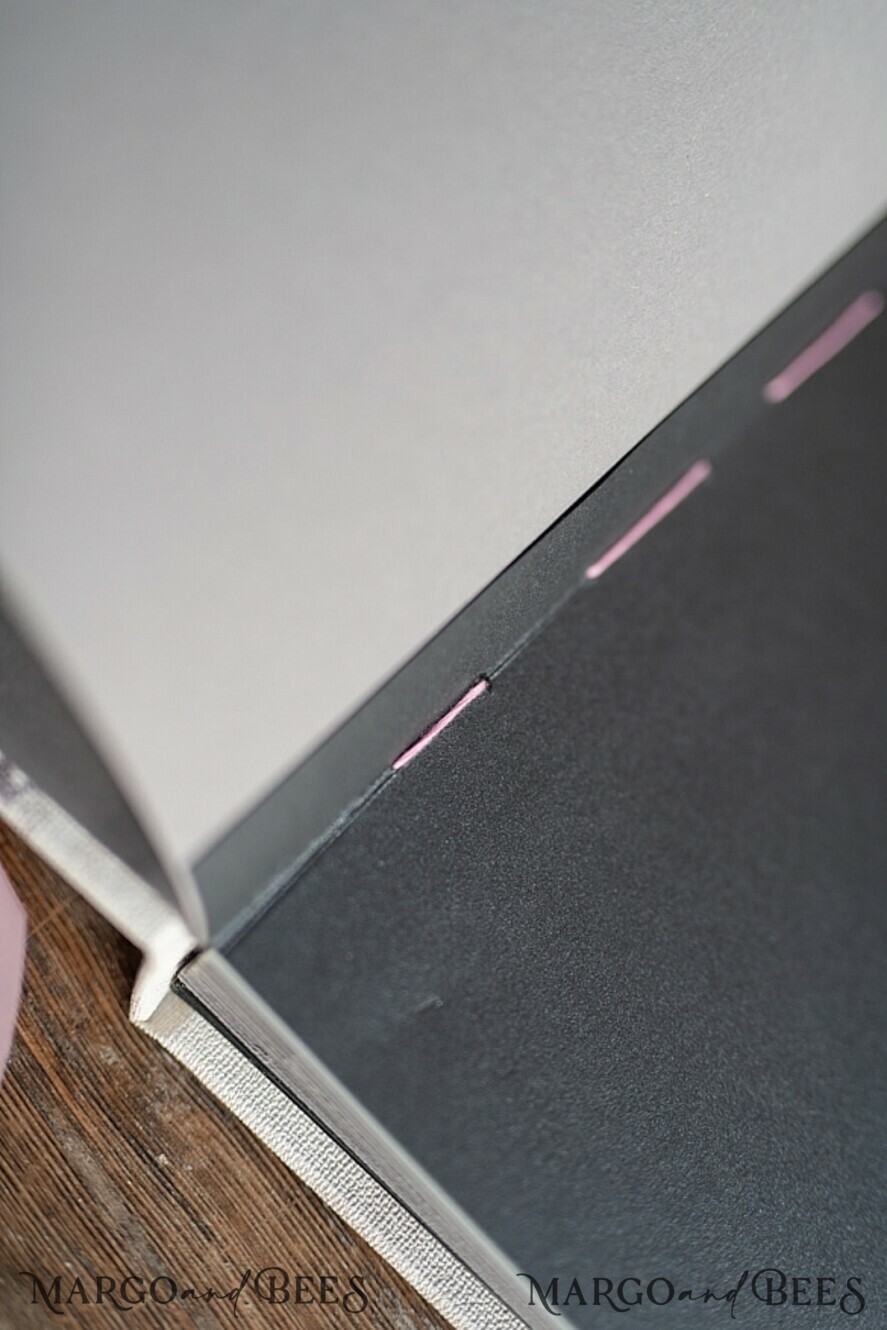 WEDDING GUEST BOOKS Instax Instant Photo Book Luxury Wedding GuestBook, Blush Flowers Instant Photo Book • Boho Elegant Instax Wedding Photo Guestbook