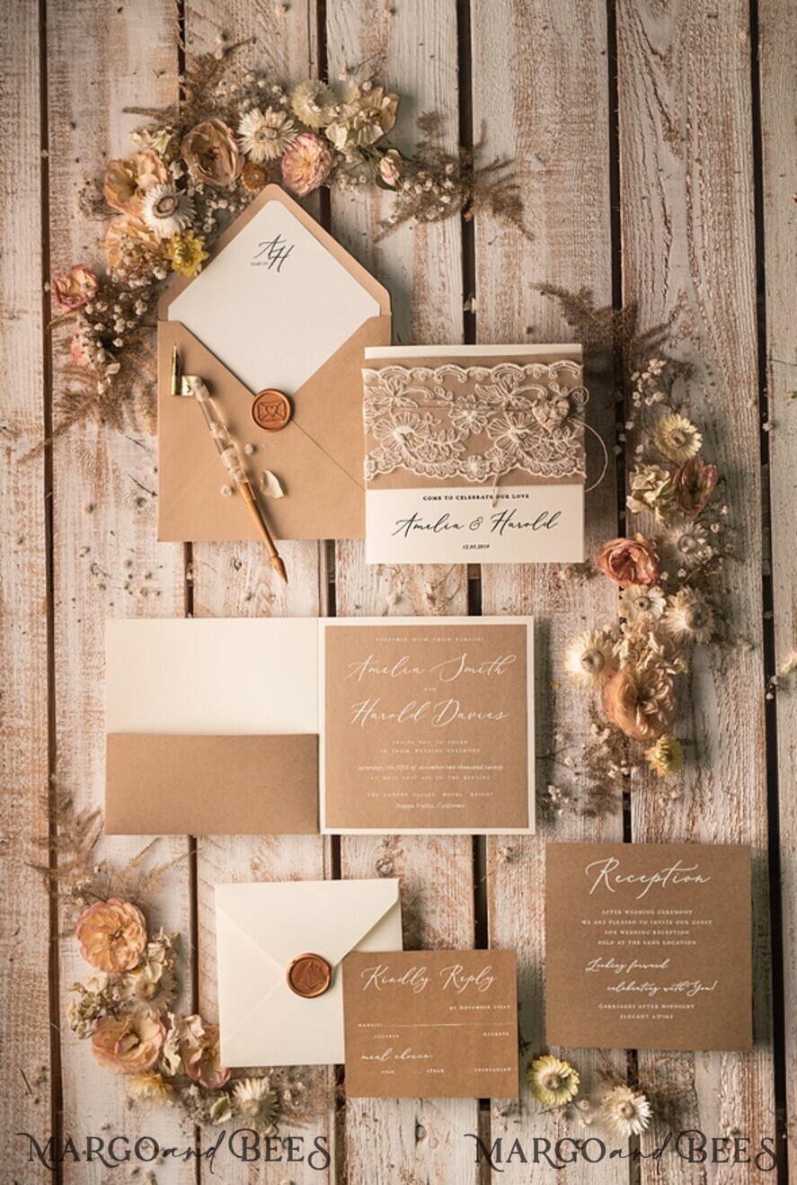 SAMPLING SERVICE samples Wedding stationery samples handmade
