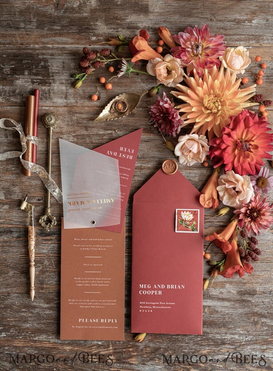 SAMPLING SERVICE premium samples Wedding Invitation Samples elegant
