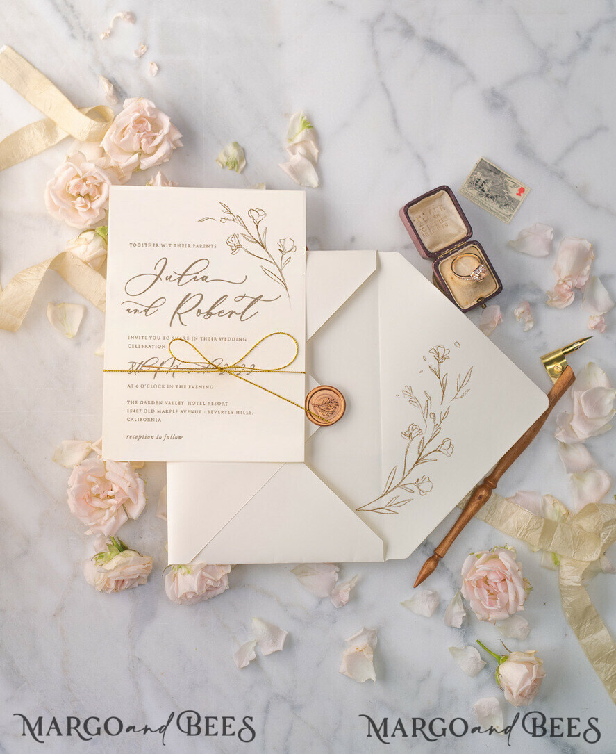 Wedding Invitation Samples, handmade designs