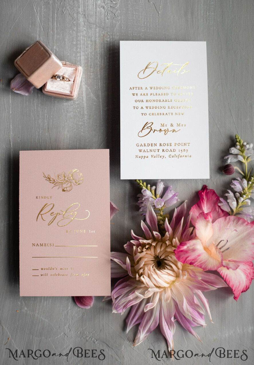 Wedding Invitation Samples, handmade designs