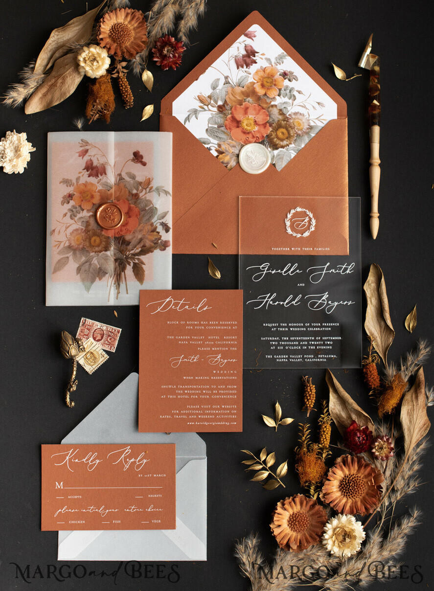 SAMPLING SERVICE premium samples Samples of wedding invitations, high-quality