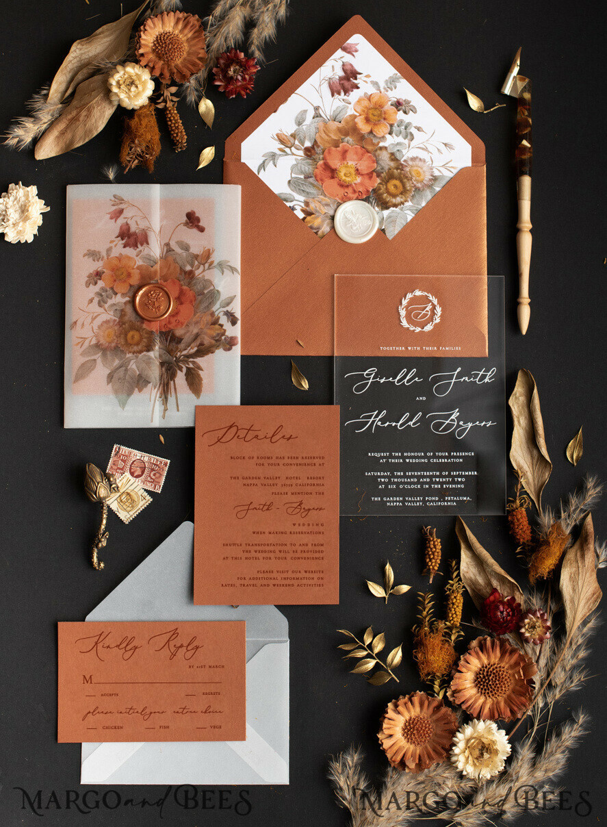 SAMPLING SERVICE premium samples Samples of wedding invitations, high-quality