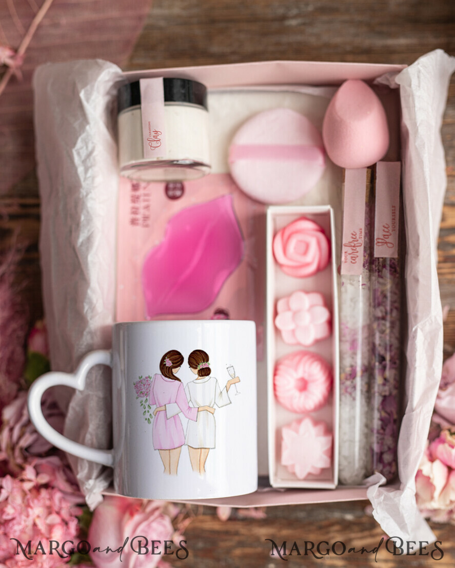 BRIDESMAID/BEST MAN BOX WILL YOU BE MY BRIDESMAID Bridesmaid Proposal Box with heart mug, Will You Be My Bridesmaid Gift, Will you be My Maid of Honor Proposal Gift Box Set