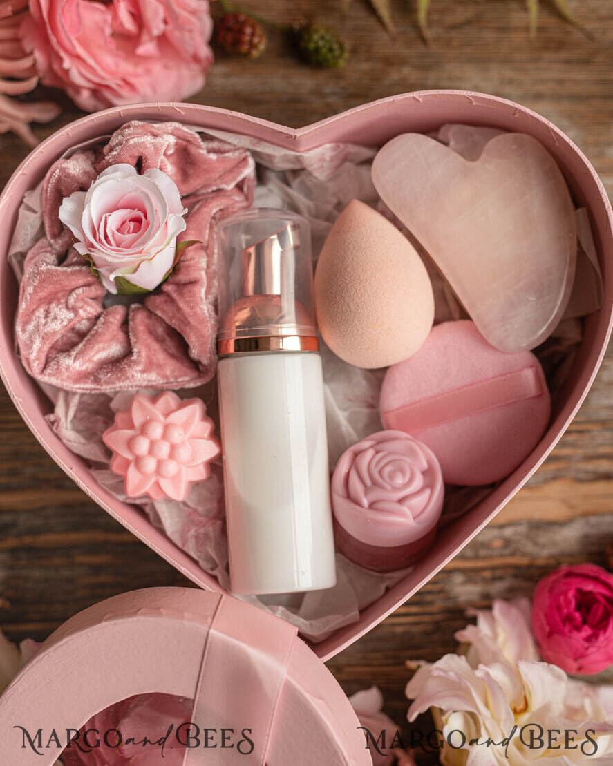 BRIDESMAID/BEST MAN BOX WILL YOU BE MY BRIDESMAID Bridesmaid Proposal Box Heart Jade Gua SHA Stone, Will You Be My Bridesmaid Gift Spa set