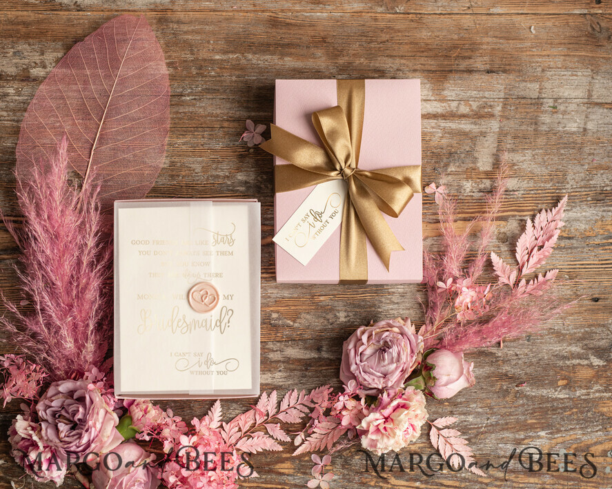 BRIDESMAID/BEST MAN BOX WILL YOU BE MY BRIDESMAID small Bridesmaid Proposal Box, Will You Be My Bridesmaid Gift, Will you be My Maid of Honor Proposal Gift Box Set