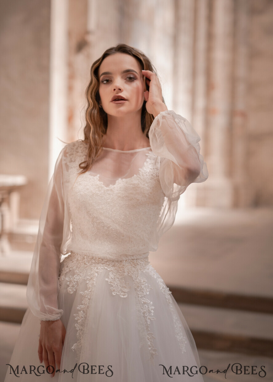WEDDING JACKET/ BOLERO WEDDING BOLERO & SHRUGS Elegant wedding jacket or cover, wedding bolero, tulle wedding cover