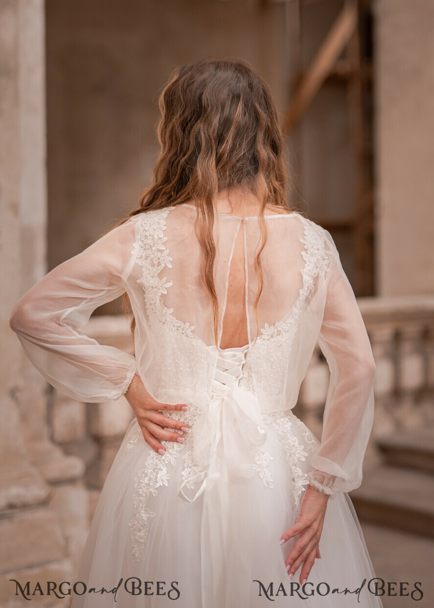 WEDDING JACKET/ BOLERO WEDDING BOLERO & SHRUGS Elegant wedding jacket or cover, wedding bolero, tulle wedding cover