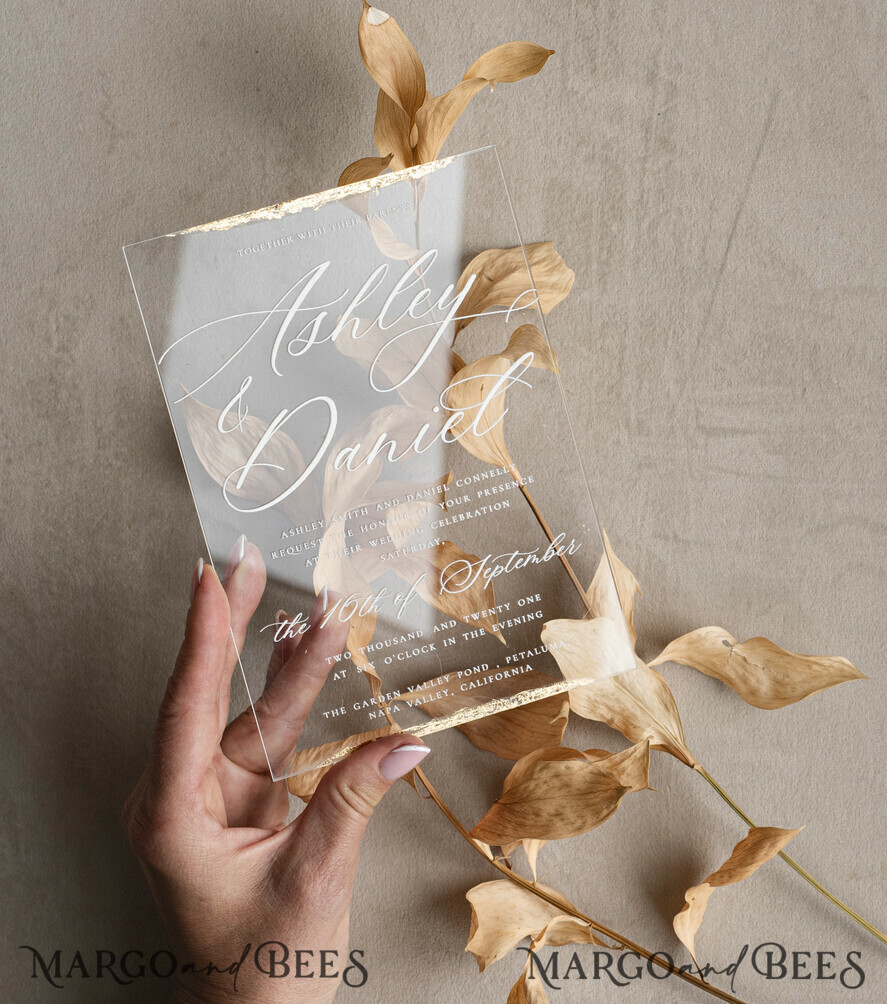WEDDING INVITATIONS Invitations for VIP/ boxed Invites for Parents Natural Dried Flowers Wedding Invitations in velvet box, Plexi Glamour Boxed Wedding Invitation Suite Luxury, Romantic Velvet Wedding Cards, Bespoke Golden Invites