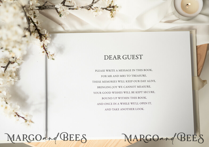WEDDING GUEST BOOKS Velvet Instax Guestbook Elegant ivory Instax velvet Wedding GuestBook Gold, Large Instant Wedding Guest Book, Polaroid velvet Guestbook Golden wedding