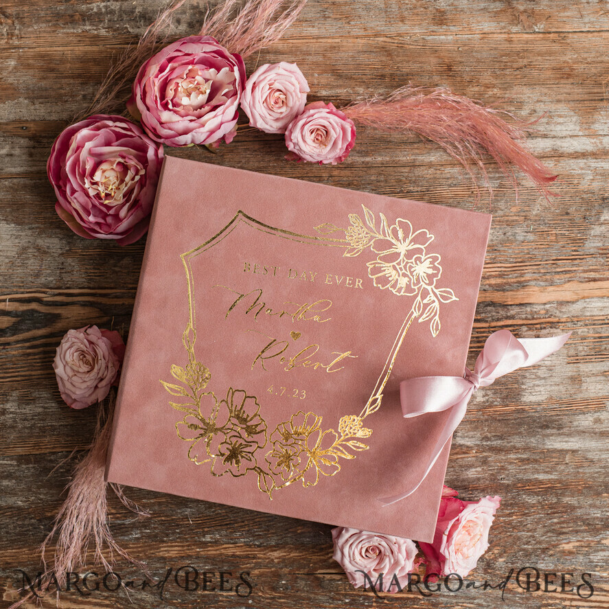 WEDDING GUEST BOOKS Velvet Instax Guestbook Velvet Memory Photo Wedding ,Luxury Wedding Guest Book, Polaroid velvet Guest book
