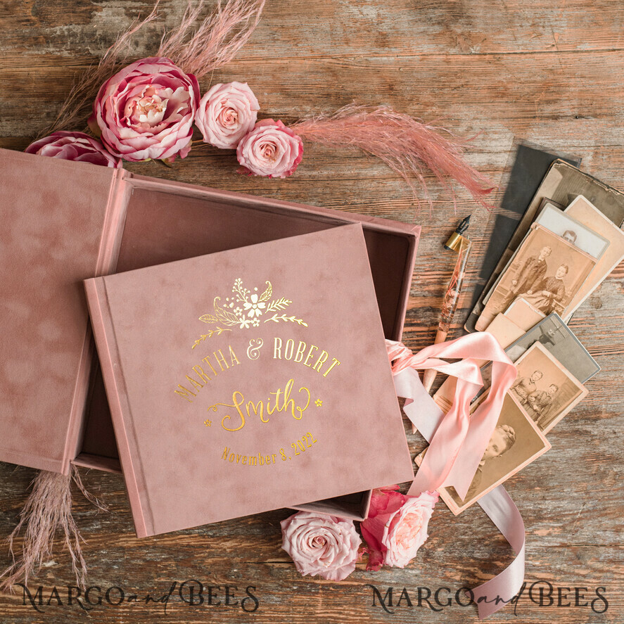 WEDDING GUEST BOOKS Velvet Instax Guestbook Luxury Wedding Guest Book, Presonalised Wedding Guest Book, Velvet Memory Photo Wedding, Polaroid velvet Guest book
