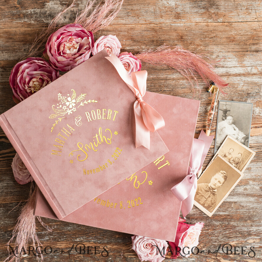 WEDDING GUEST BOOKS Velvet Instax Guestbook Luxury Wedding Guest Book, Presonalised Wedding Guest Book, Velvet Memory Photo Wedding, Polaroid velvet Guest book