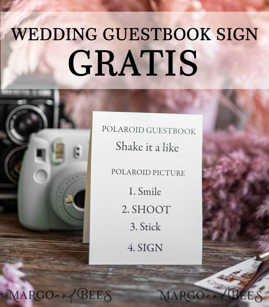 WEDDING GUEST BOOKS Velvet Instax Guestbook Boho Blush Pink Instax velvet Wedding GuestBook Gold, Large Instant Wedding Guest Book, Polaroid velvet Guestbook Pink Golden wedding