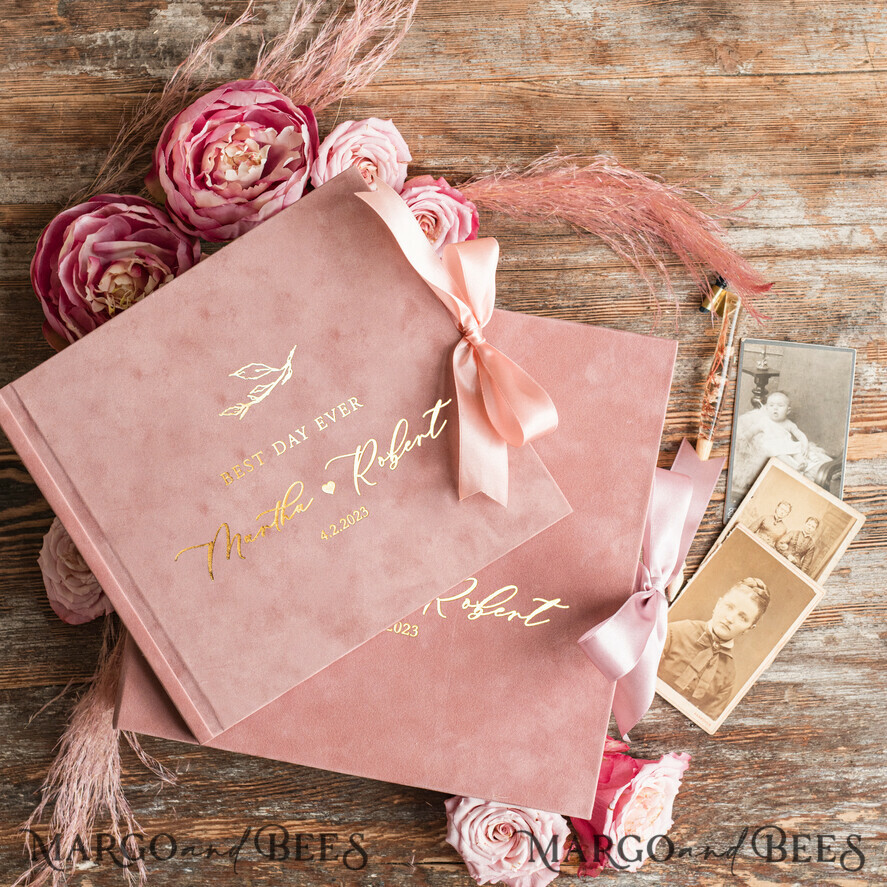 WEDDING GUEST BOOKS Velvet Instax Guestbook Presonalised Wedding Guest Book, Velvet Memory Photo Wedding ,Luxury Wedding Guest Book, Polaroid velvet Guest book