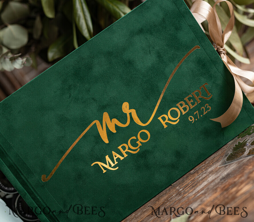 WEDDING GUEST BOOKS Velvet Instax Guestbook Luxury Navy Blue Instax velvet Wedding GuestBook Gold, Large Instant Wedding Guest Book, Polaroid velvet Guestbook