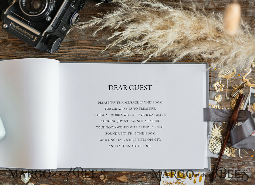 WEDDING GUEST BOOKS Velvet Instax Guestbook Boho Ivory Instax velvet Wedding GuestBook Gold, Large Instant Wedding Guest Book, Polaroid velvet Guestbook