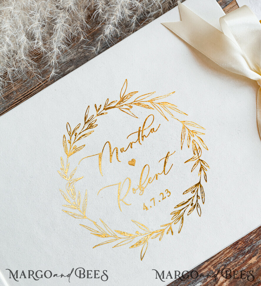 WEDDING GUEST BOOKS Velvet Instax Guestbook Boho Ivory Instax velvet Wedding GuestBook Gold, Large Instant Wedding Guest Book, Polaroid velvet Guestbook