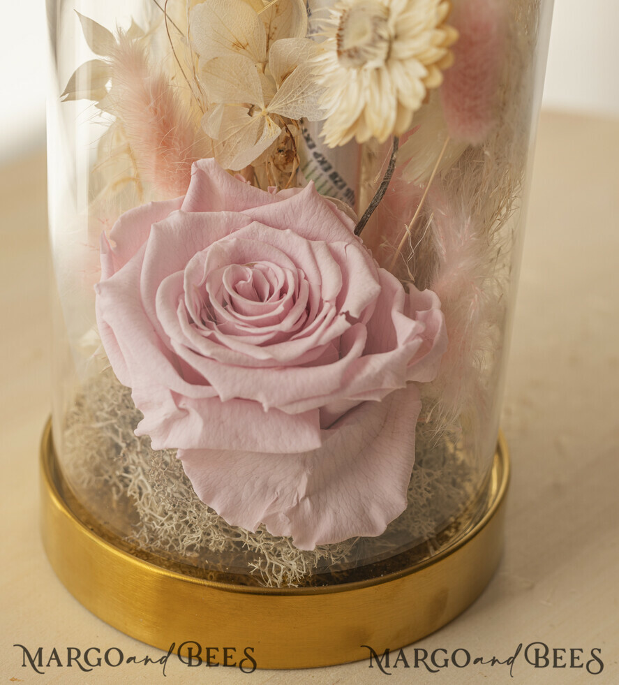 NEWLY WEDS COUPLE GIFTS Geldgeschenk zur Hochzeit Geschenkschachtel für Geld Geldgeschenk zur Hochzeit mit Strauß aus Trockenblumen personalisiert
