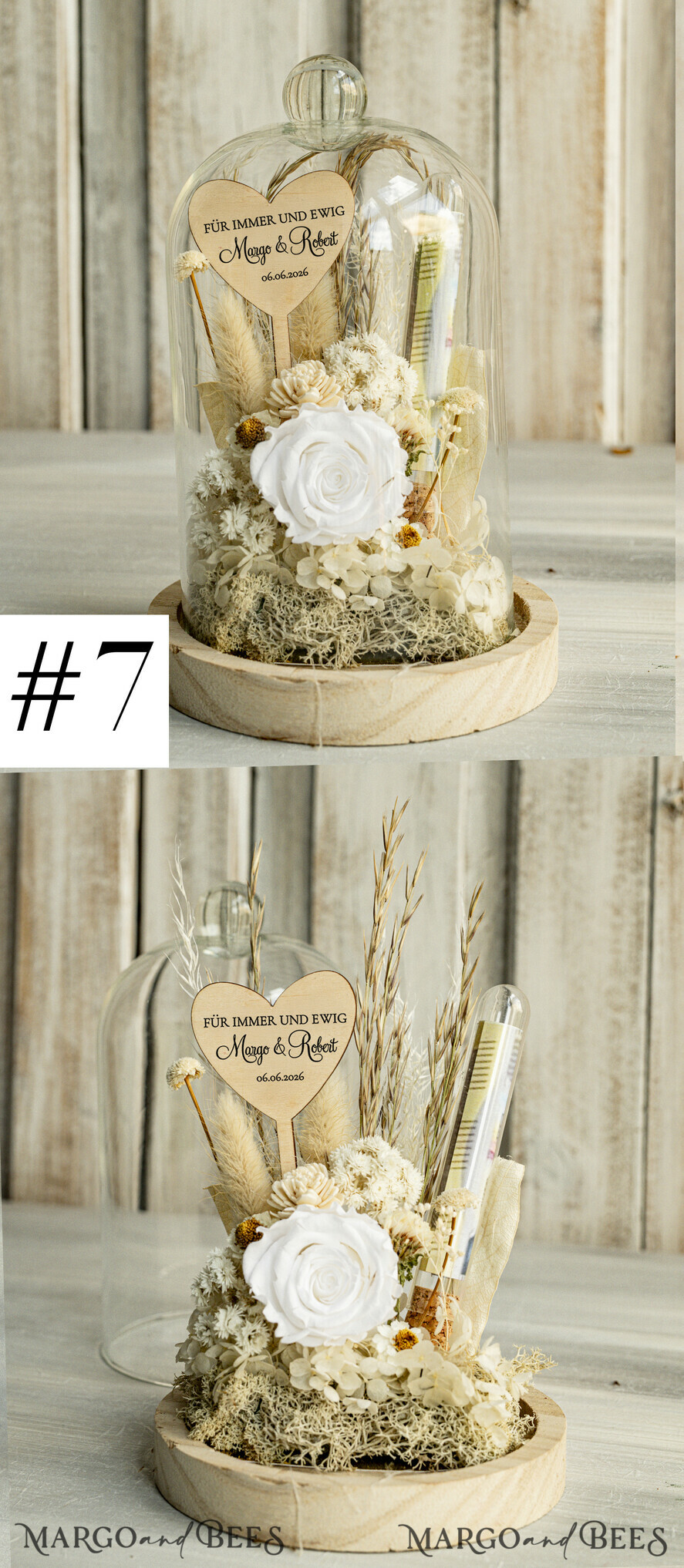 NEWLY WEDS COUPLE GIFTS Geldgeschenk zur Hochzeit Geschenkschachtel für Geld Geldgeschenk zur Hochzeit mit Strauß aus Trockenblumen personalisiert
