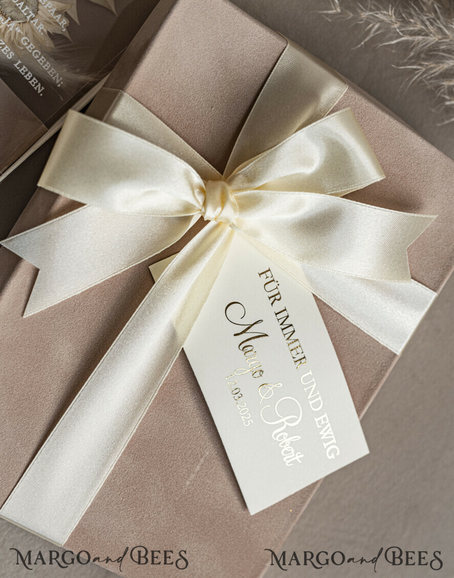 FRISCH VERHEIRATETES PAAR GESCHENKE Geldgeschenk zur Hochzeit Geschenkschachtel für Geld Geldgeschenk zur Hochzeit mit Strauß aus Trockenblumen personalisiert