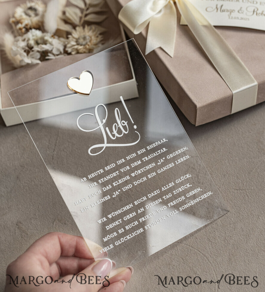 FRISCH VERHEIRATETES PAAR GESCHENKE Geldgeschenk zur Hochzeit Geschenkschachtel für Geld Geldgeschenk zur Hochzeit mit Strauß aus Trockenblumen personalisiert