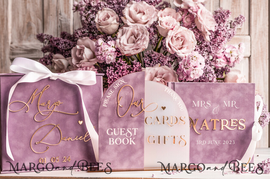 TABLE DECOR SIGNS Velvet table Numbers and Decor Acrylic & Velvet Arch Dinner Menu, gold Plexi Mauve Wedding Menu Sign with Stand, Dusty Rose Plexi Table Dinner Menu Luxury Purple Wedding Table Decor